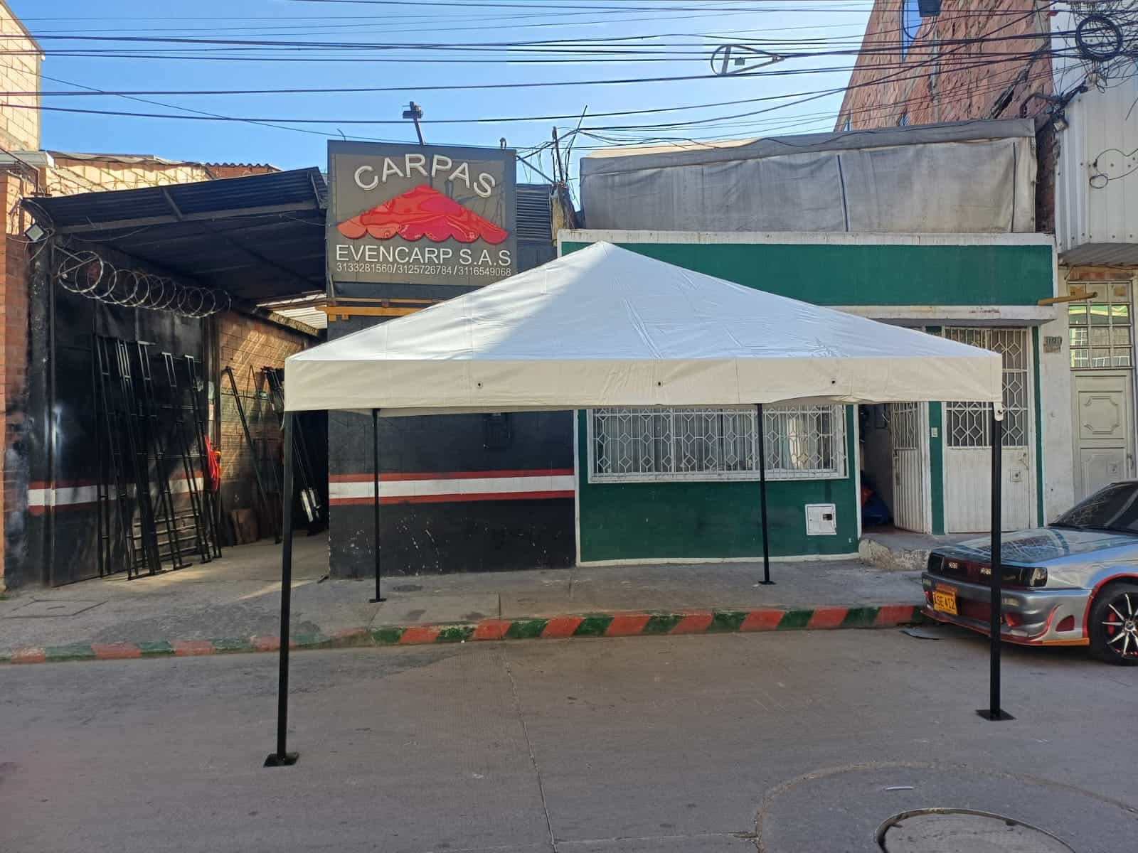 Carpa piramidal 8